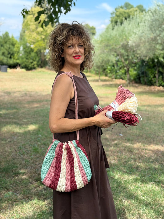 Kit borsa Rafia Riviera