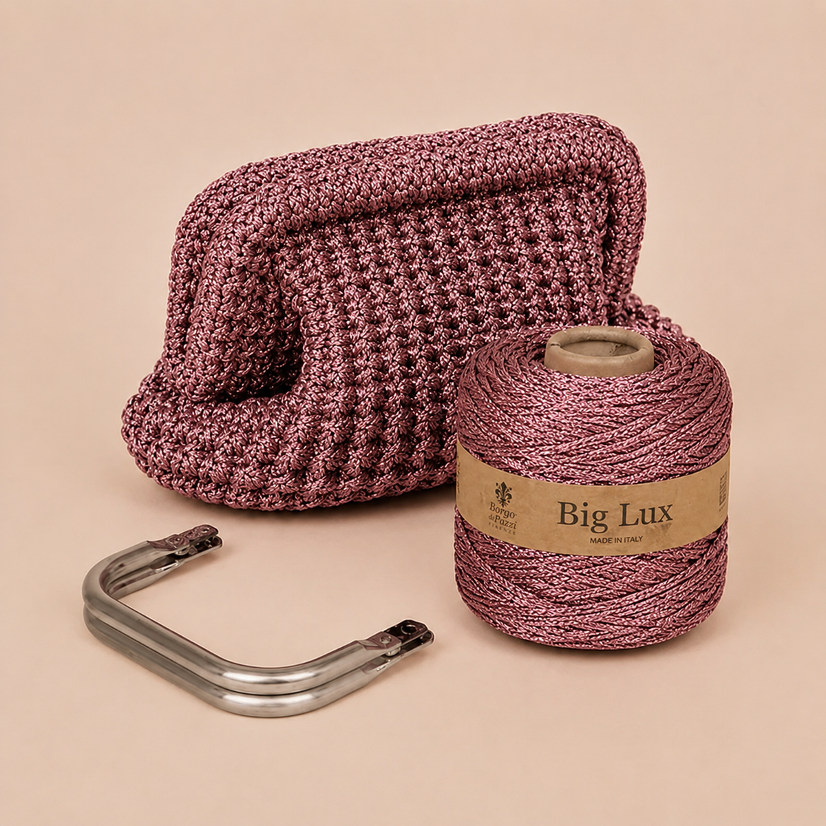 KIT Borsa Vanda glitterata