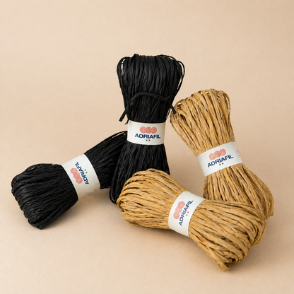 Kit borsa Rafia Natural