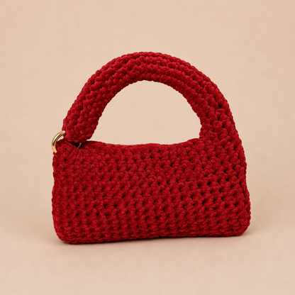 Kit Borsa Ciniglietta - Effetto velluto