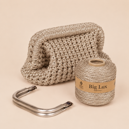 KIT Borsa Vanda glitterata