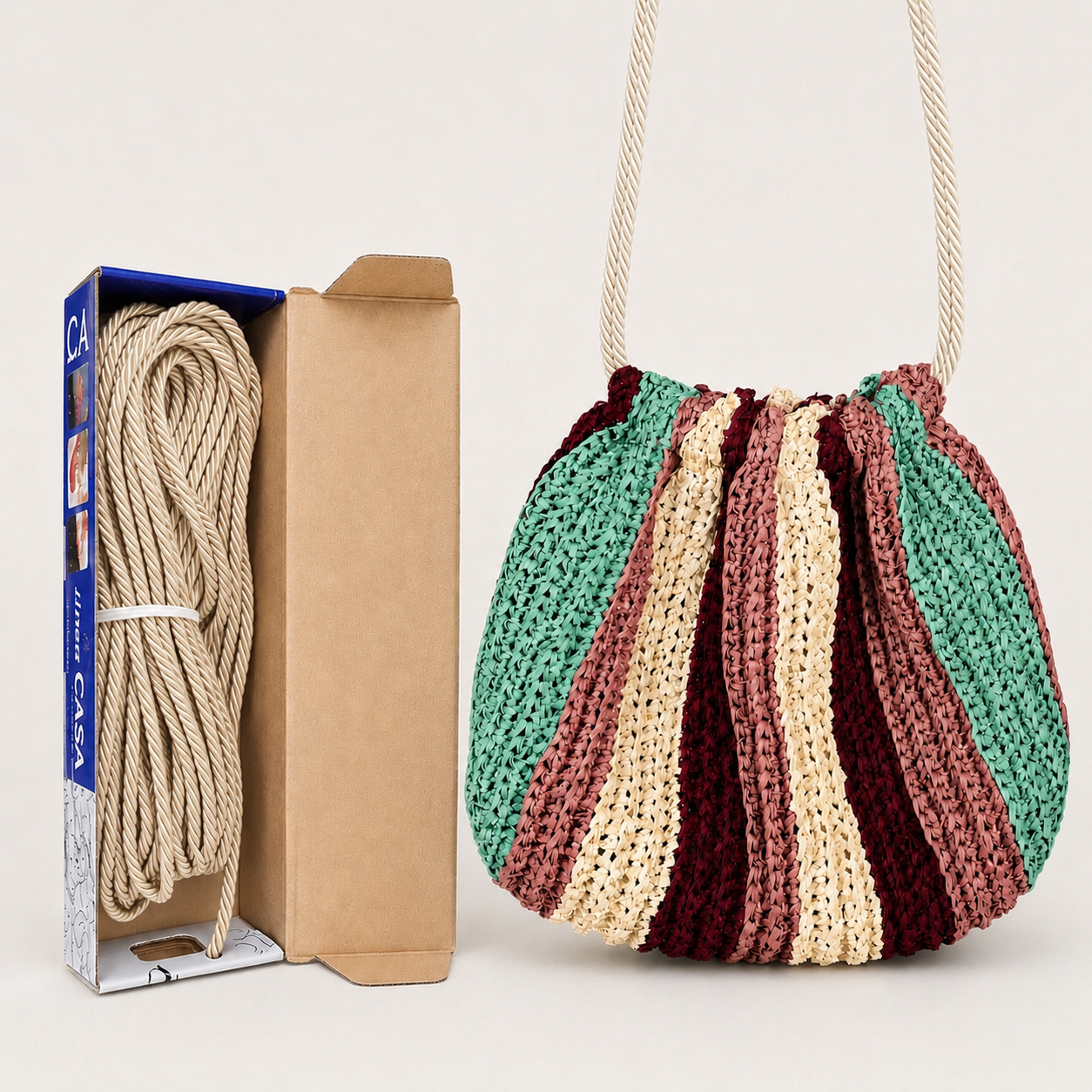 Kit borsa Rafia Riviera
