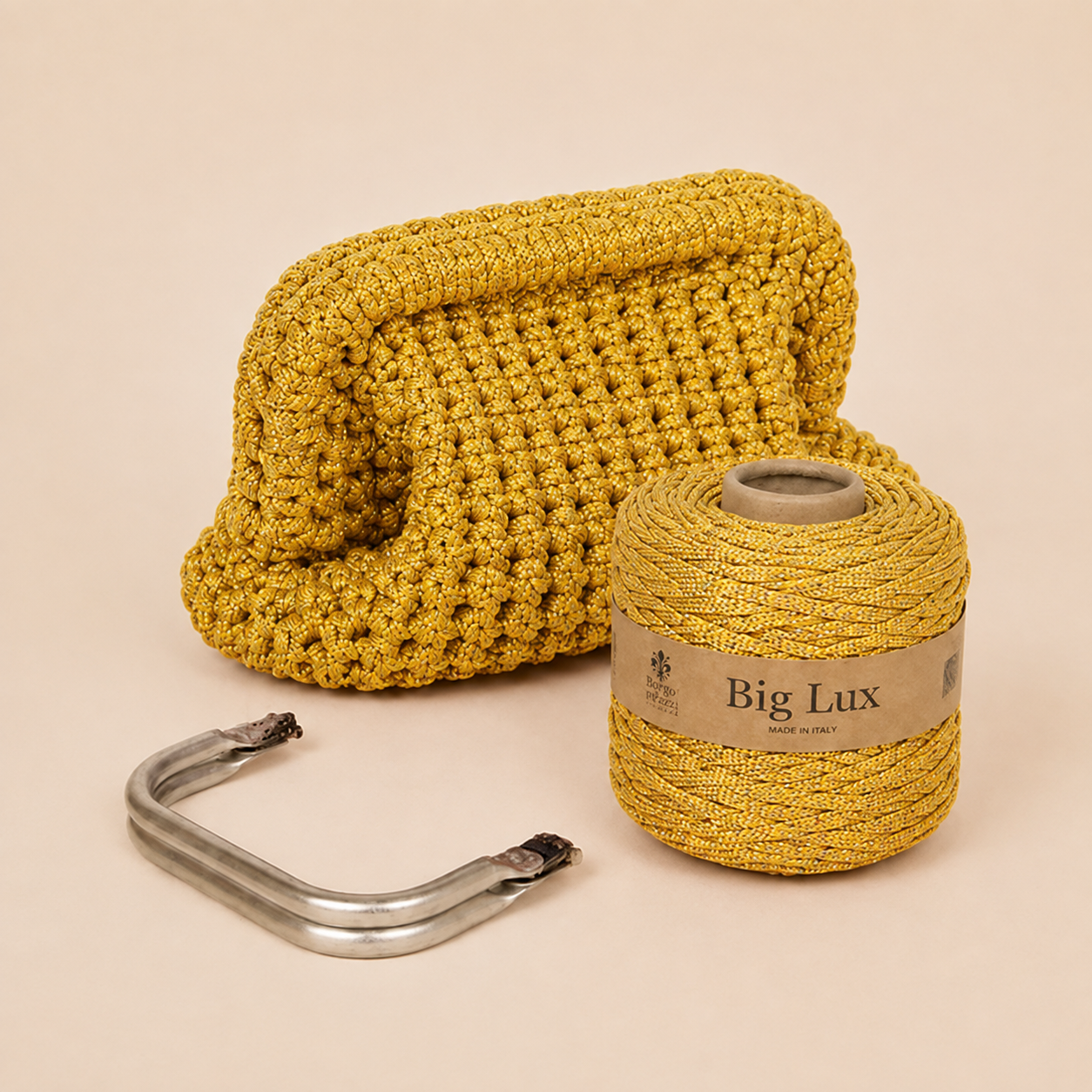KIT Borsa Vanda glitterata
