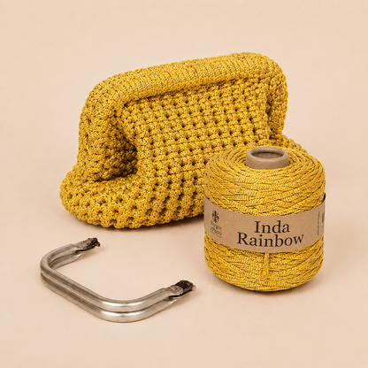 KIT Borsa Vanda glitterata